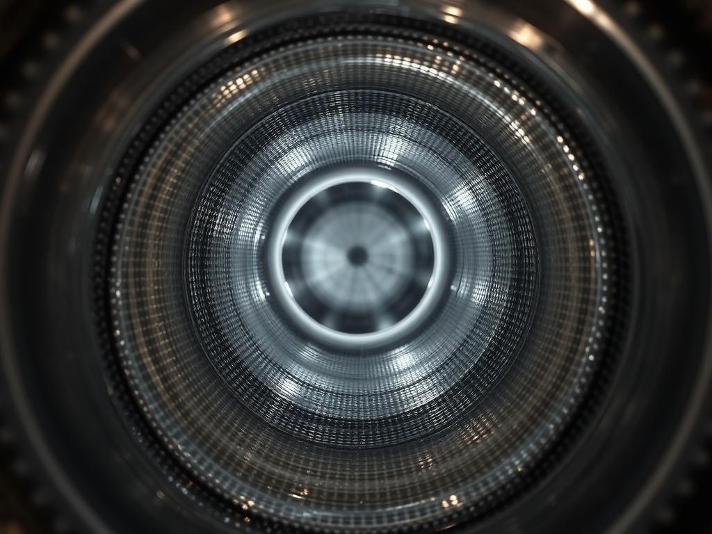 Cleaned commercial grease duct interior
